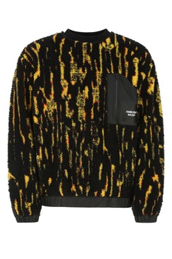 Printed Polyester Blend Sweatshirt