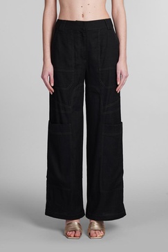 Wynn Pants In Black Linen