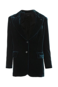 Tom Ford Single-Breasted Velvet Blazer