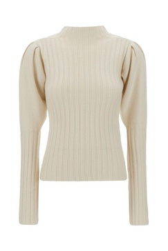 ribbed-knit cashmere jumper