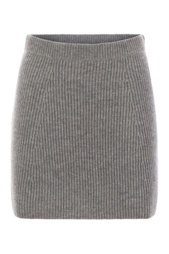 Sportmax Teiera - Ribbed Knit Miniskirt