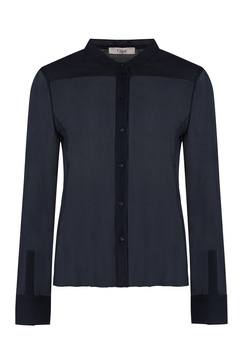 Chloé Crêpe-Silk Blouse