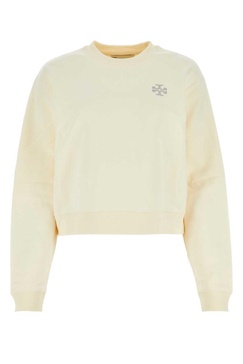 Ivory Cotton Sweatshirt