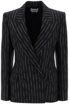 ALEXANDER MCQUEEN Sophisticated Striped Blazer for Women