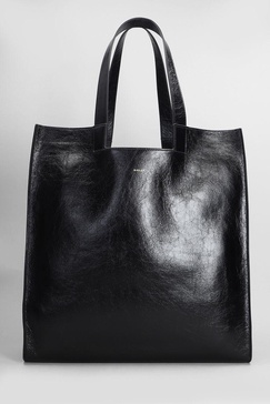 Easy Tote S Tote In Black Leather