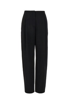 Black Wool Pant