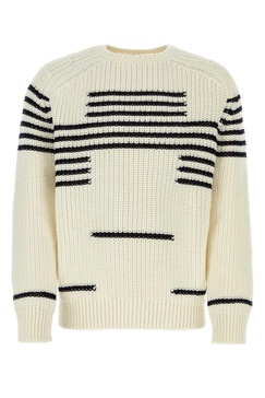 Loewe Man Ivory Wool Blend Sweater