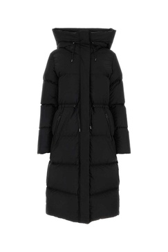 Black nylon Ishani down jacket