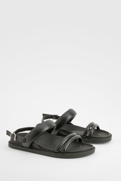 Wide Width Double Strap Slingback Dad Sandals