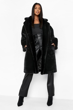 Luxe Faux Fur Oversized Coat