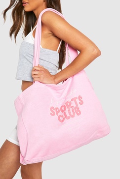 Dsgn Studio Sports Club Slogan Tote Bag 