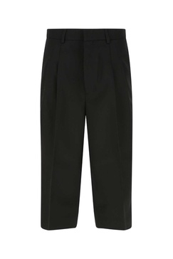 AMI High-Rise Cropped Trousers