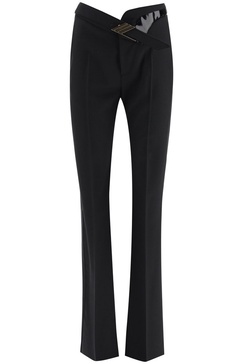 The Attico Straight Leg Tailored Pants