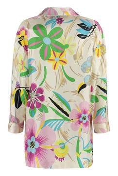 Gucci Floral Printed Oversized Shirt