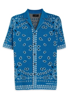 Alanui Bandana Printed Short-Sleeved Shirt