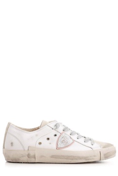 Philippe Model Logo Patch Lace-Up Sneakers