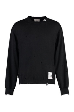 Maison Mihara Yasuhiro Distressed Crewneck Jumper