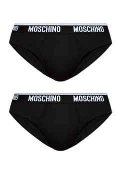 Moschino Two-pack Of Briefs With Logo