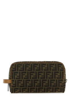 Fendi FF Monogrammed Zipped Toiletry Case