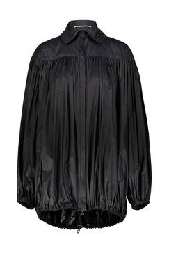 Rochas Oversize Pleated Wind Jacket