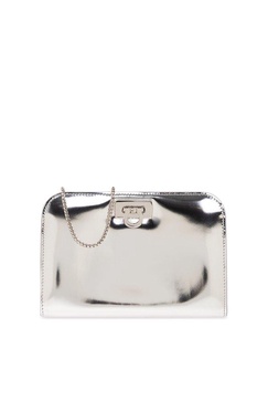 Ferragamo Diana Mini Chain Clutch Bag