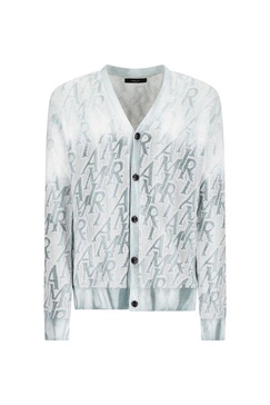 Amiri Buttoned V-Neck Cardigan