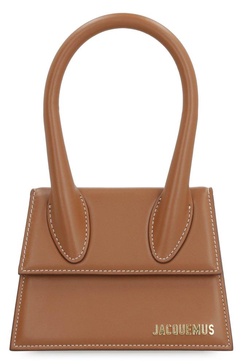 Jacquemus Tote Bag 'Le Chiquito Moyen' In Calfskin Leather