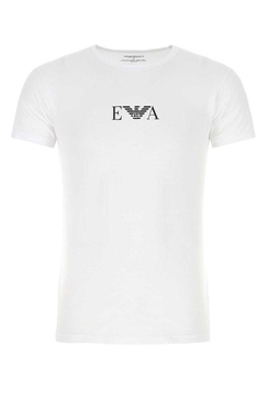 Emporio Armani Two-Pack Of Logo Monogram Underwear T-Shirts