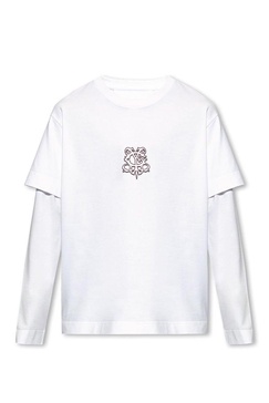 Givenchy Graphic Printed Long-Sleeve T-Shirt