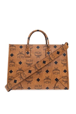 MCM Large Munchen Tote Bag