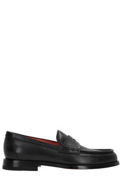 Santoni Slip-On Flat Loafers