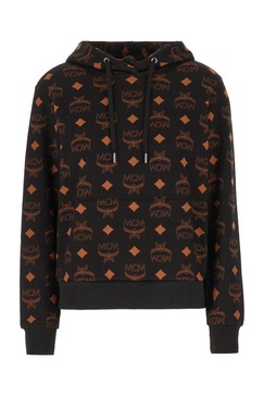 MCM Monogram Drawstring Hoodie