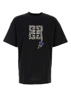 Givenchy 4G Braid Printed Crewneck T-Shirt