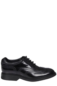 Hogan Round Toe Lace-Up Brogues