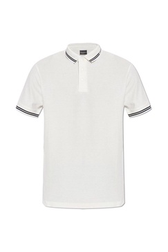 Emporio Armani Cotton Polo Shirt With Logo