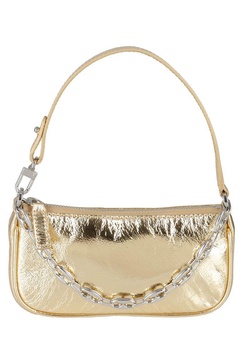 By Far Rachel Metallic Mini Shoulder Bag