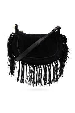 Isabel Marant Oskan Fringed Moon Shoulder Bag