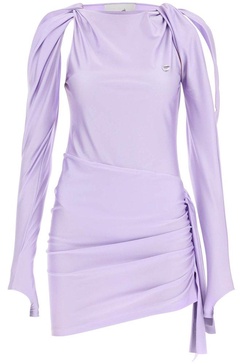 Coperni Cut-Out Bodycon Long-Sleeved Mini Dress