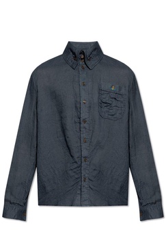 Vivienne Westwood Orb Embroidered Buttoned Shirt