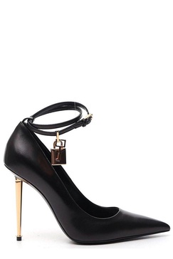 Tom Ford Padlock Ankle Strap Pumps