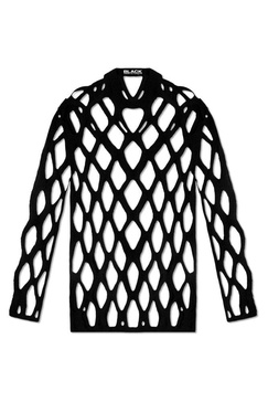 Black like boys Openwork Jumper