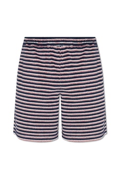 Marni Striped Knee-Length Shorts