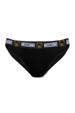 Moschino Logo Band Thongs