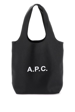 A.P.C. Small Ninon Logo Printed Tote Bag