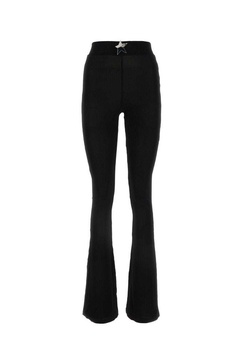 Area Star-Stud High-Waist Flared Trousers