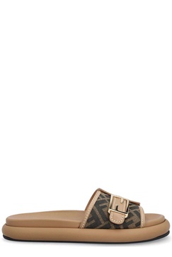 Fendi Wide-Band Flat Slides