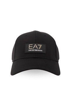 Ea7 Emporio Armani Logo Patch Baseball Cap