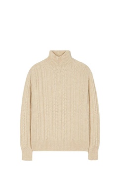 Alanui The Talking Glacier High Neck Knitted Jumper