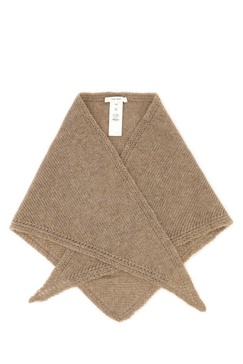 Cappuccino cashmere Hit scarf