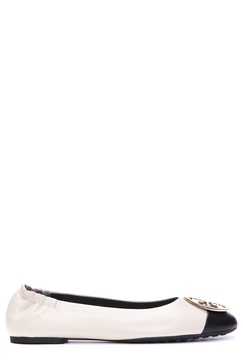 Tory Burch Claire Cap-Toe Ballet Flats